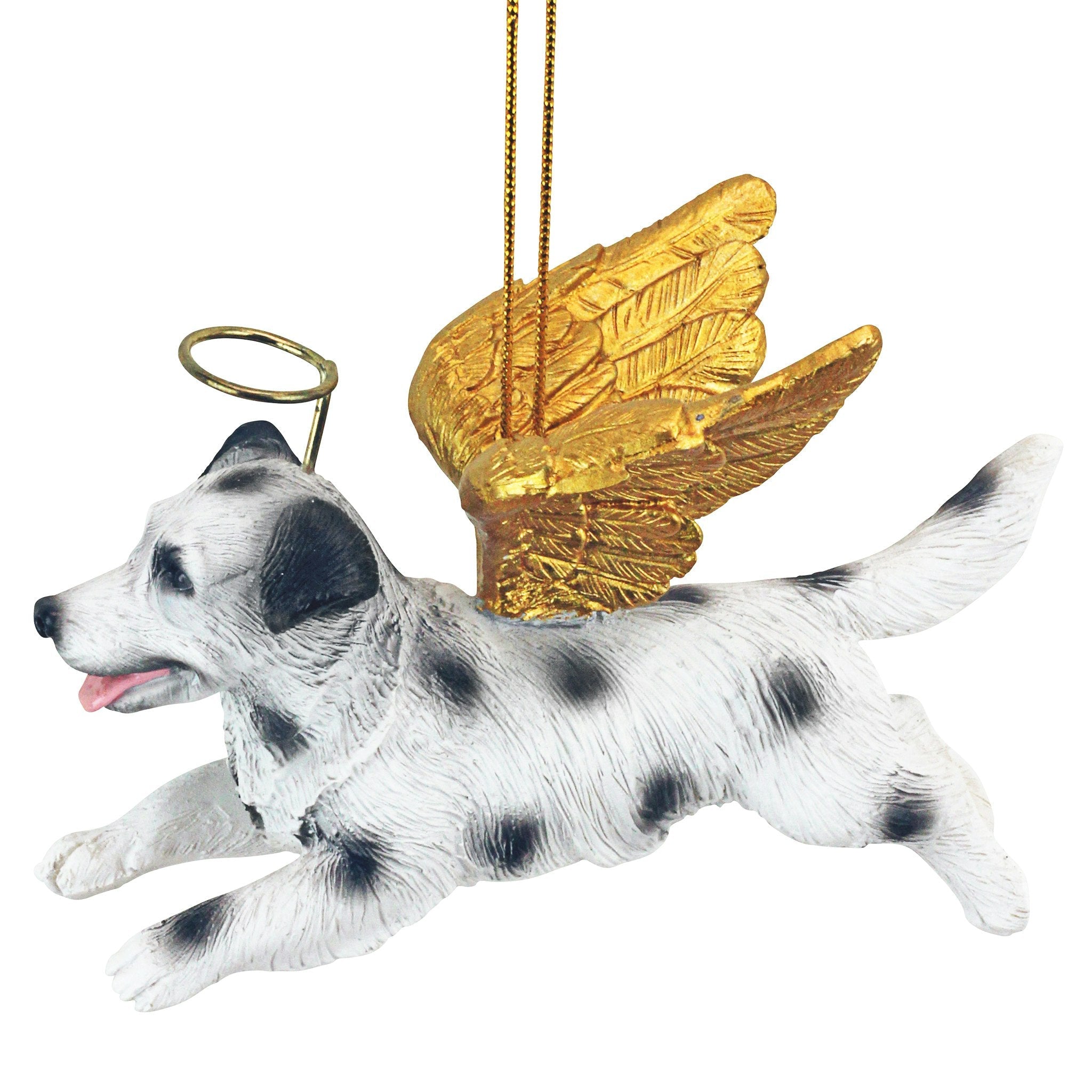 Honor the Pooch: Dalmatian Holiday Dog Angel Ornament