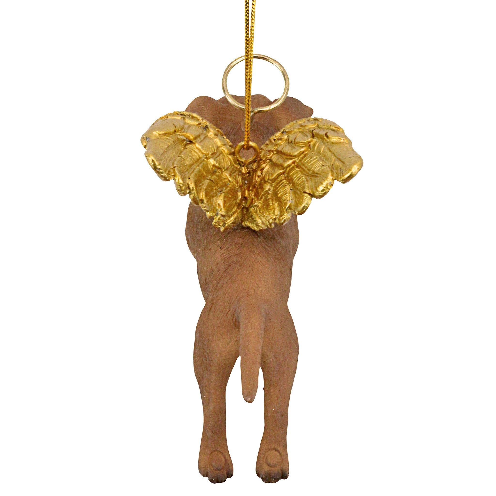 Honor the Pooch: Pit Bull Holiday Dog Angel Ornament