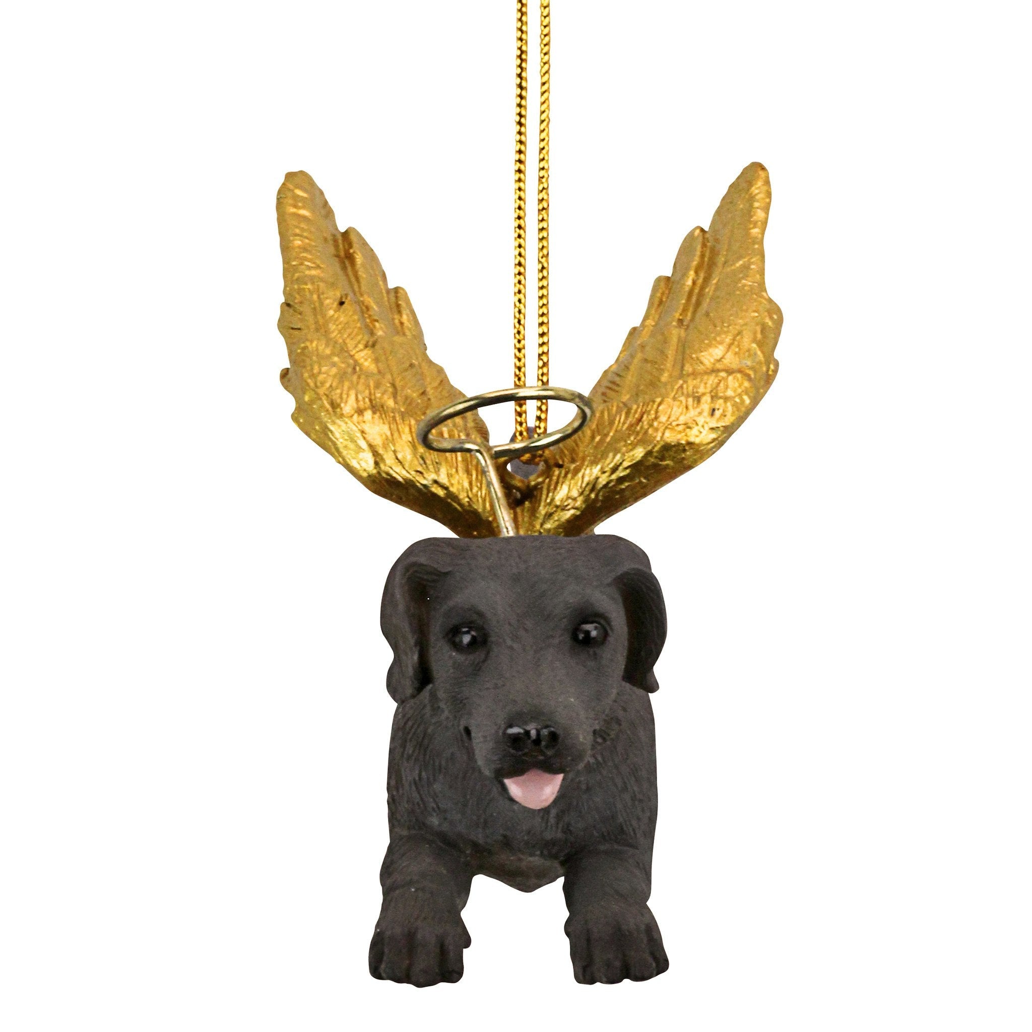 Honor the Pooch: Weimaraner Holiday Dog Angel Ornament