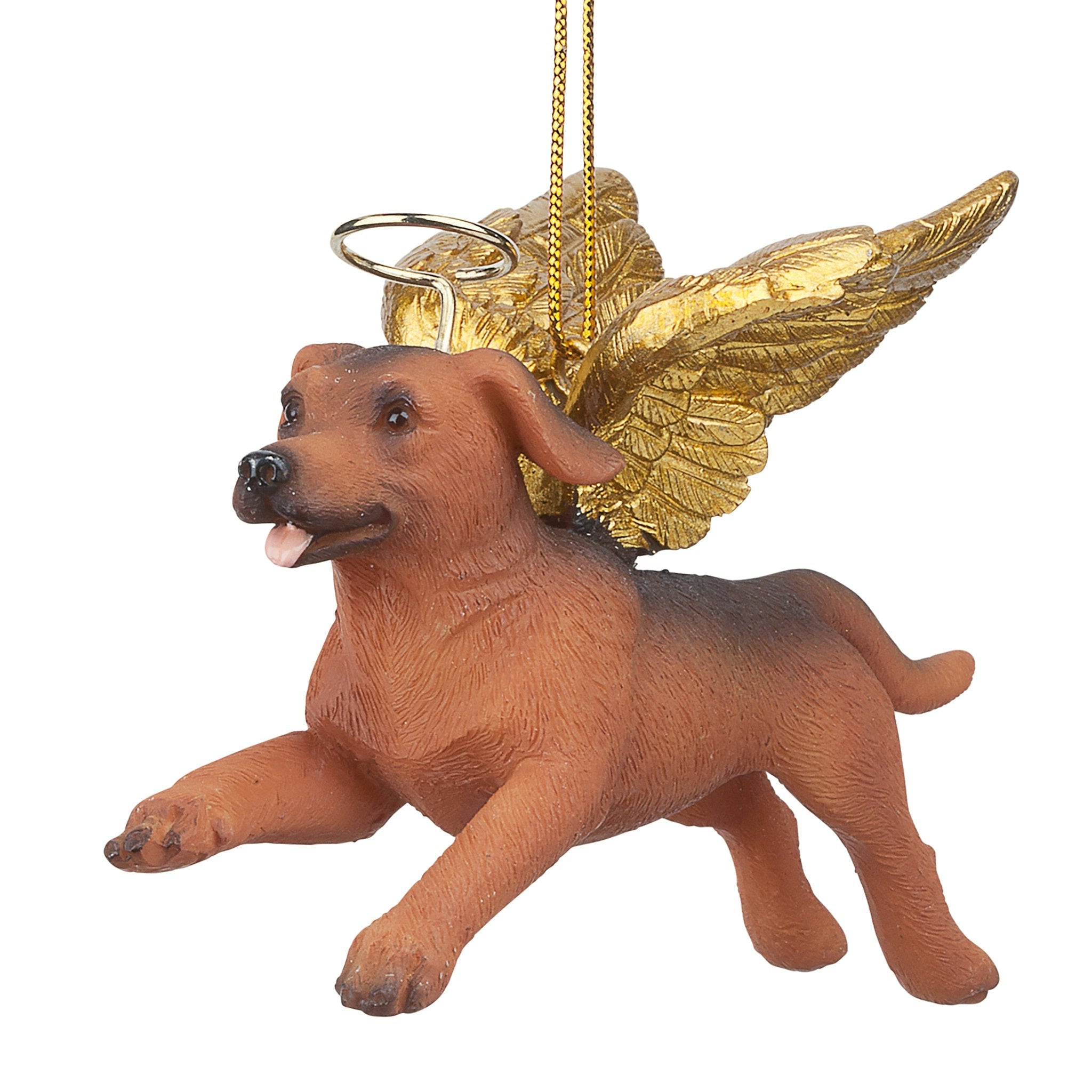 Honor the Pooch: Dachshund Holiday Dog Angel Ornament