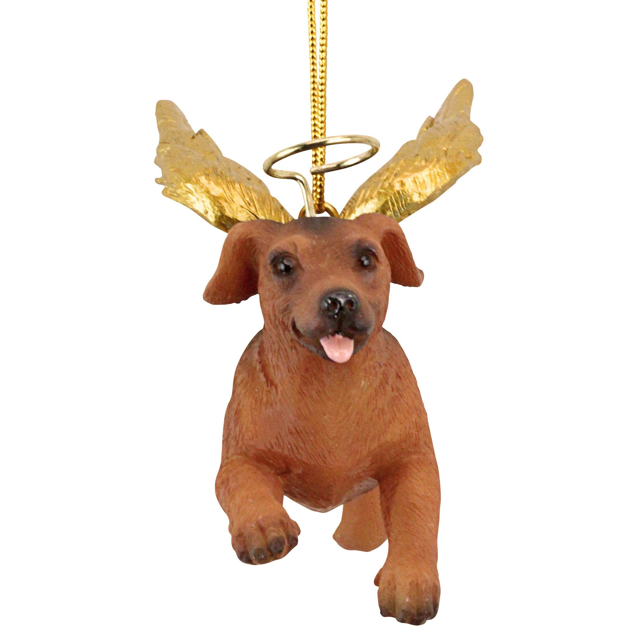 Honor the Pooch: Dachshund Holiday Dog Angel Ornament