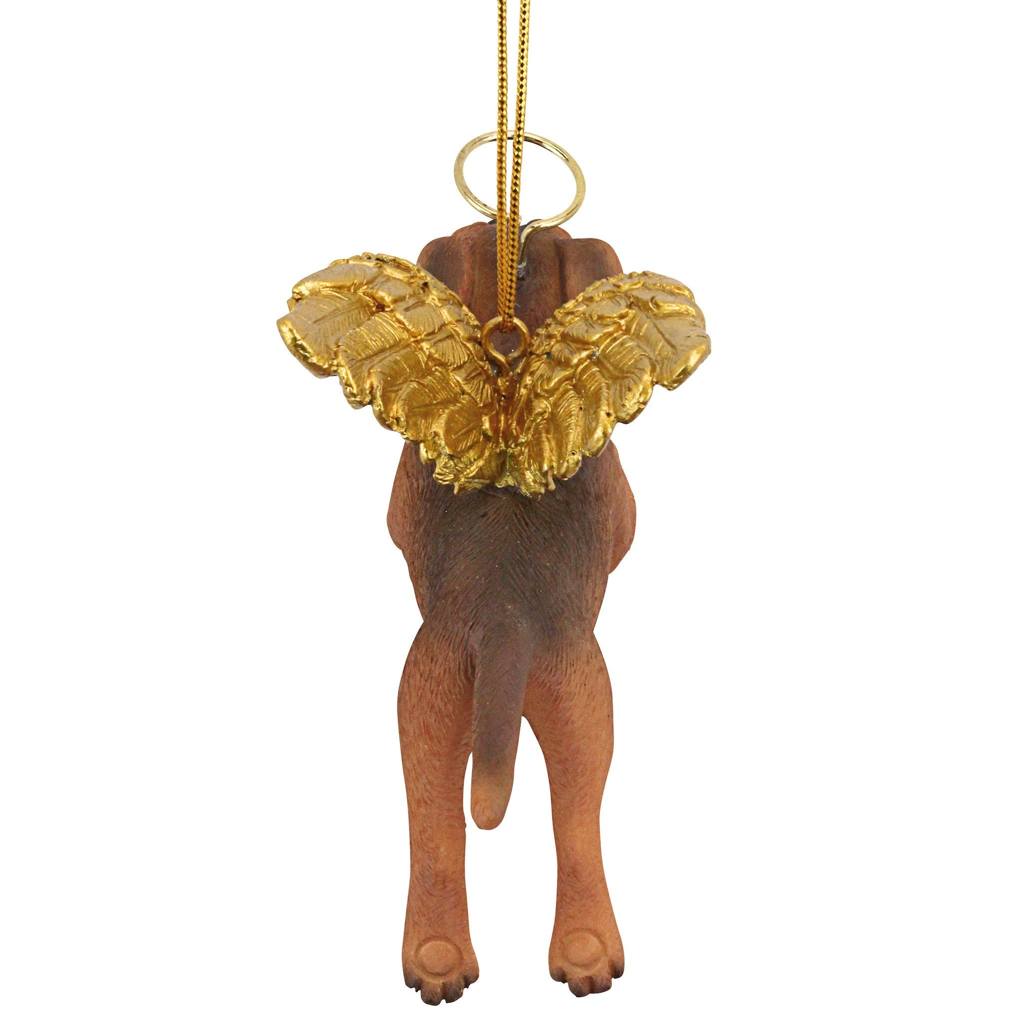 Honor the Pooch: Dachshund Holiday Dog Angel Ornament