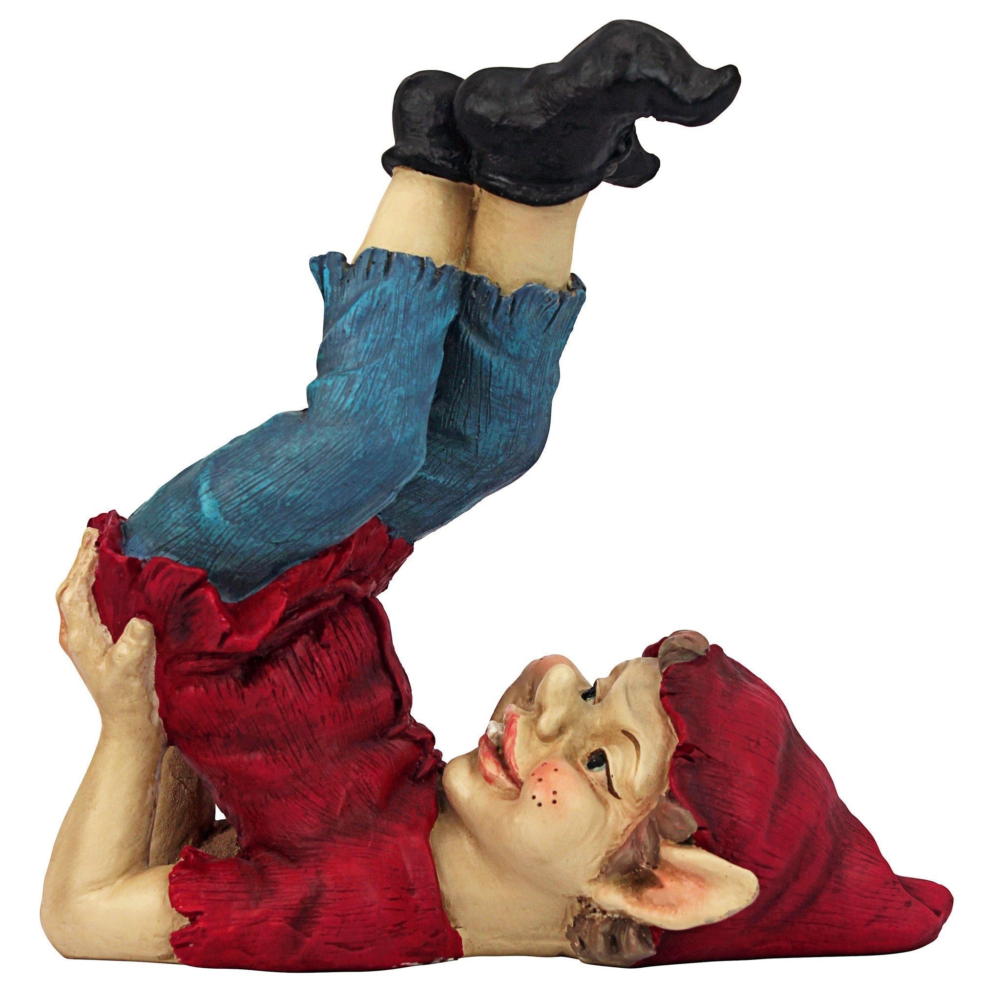 Eccentric Elf Garden Gnome Statue: Spazz