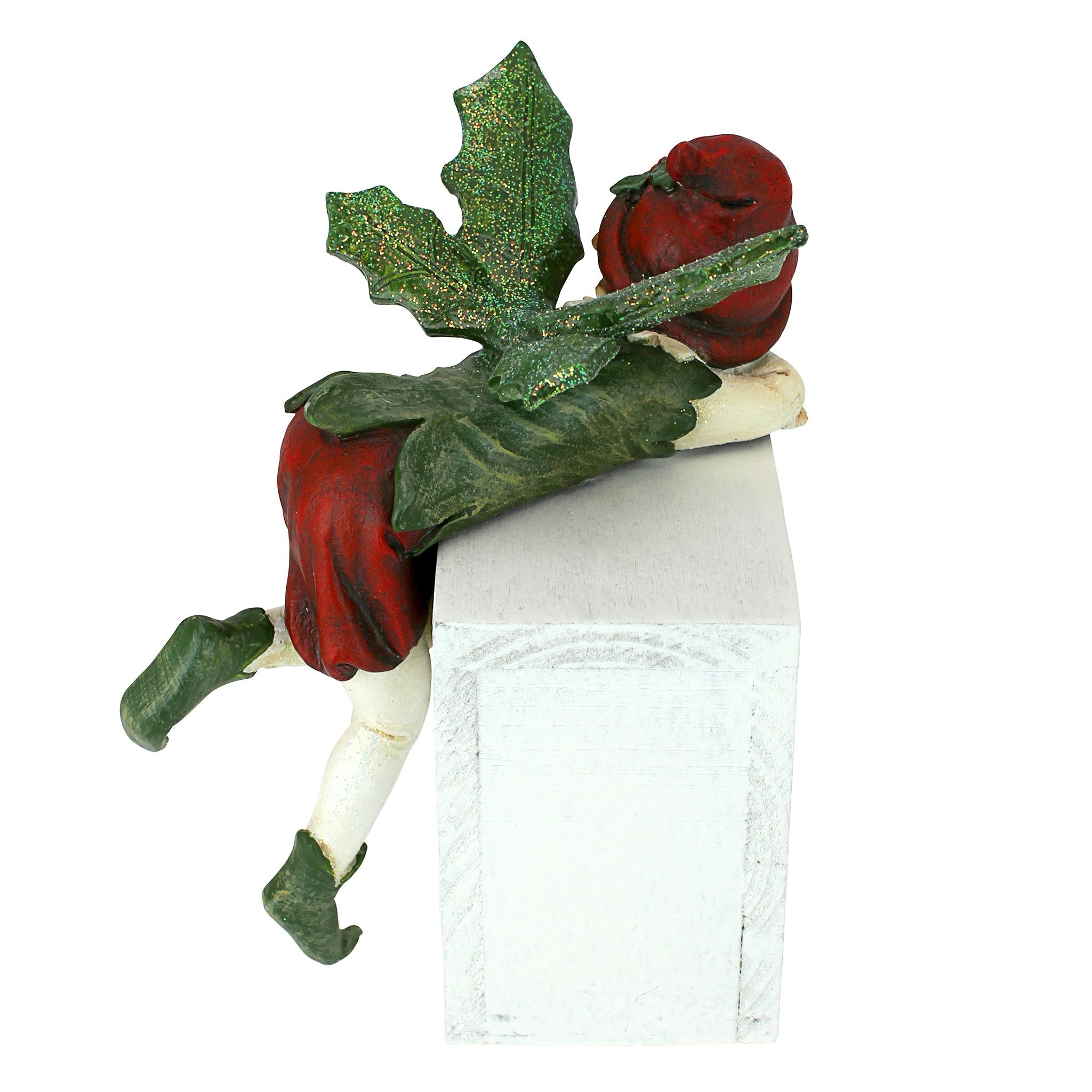 Santa's Christmas Elves Shelf Sitter Statue: Elijah