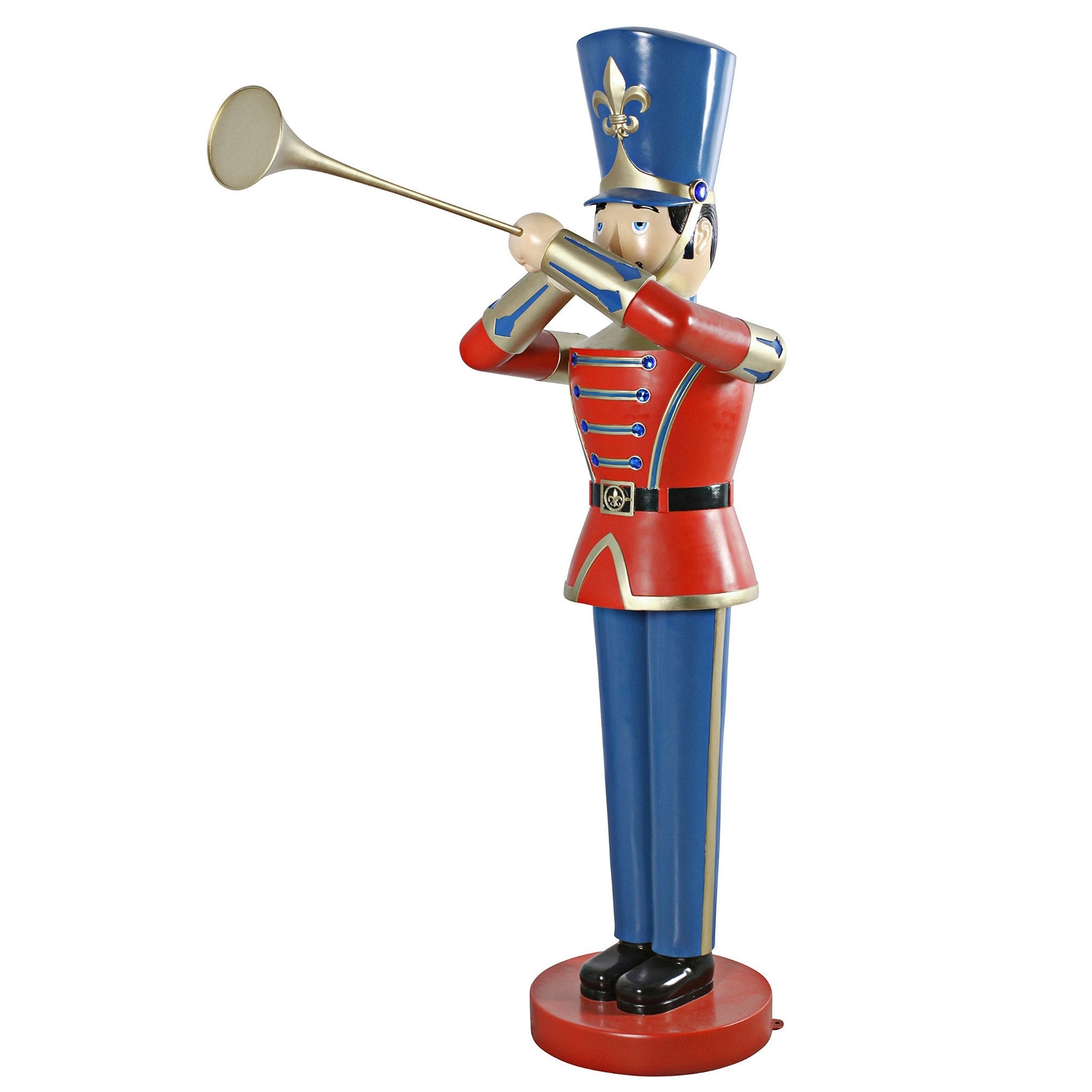 Large Trumpeting Soldier Statue