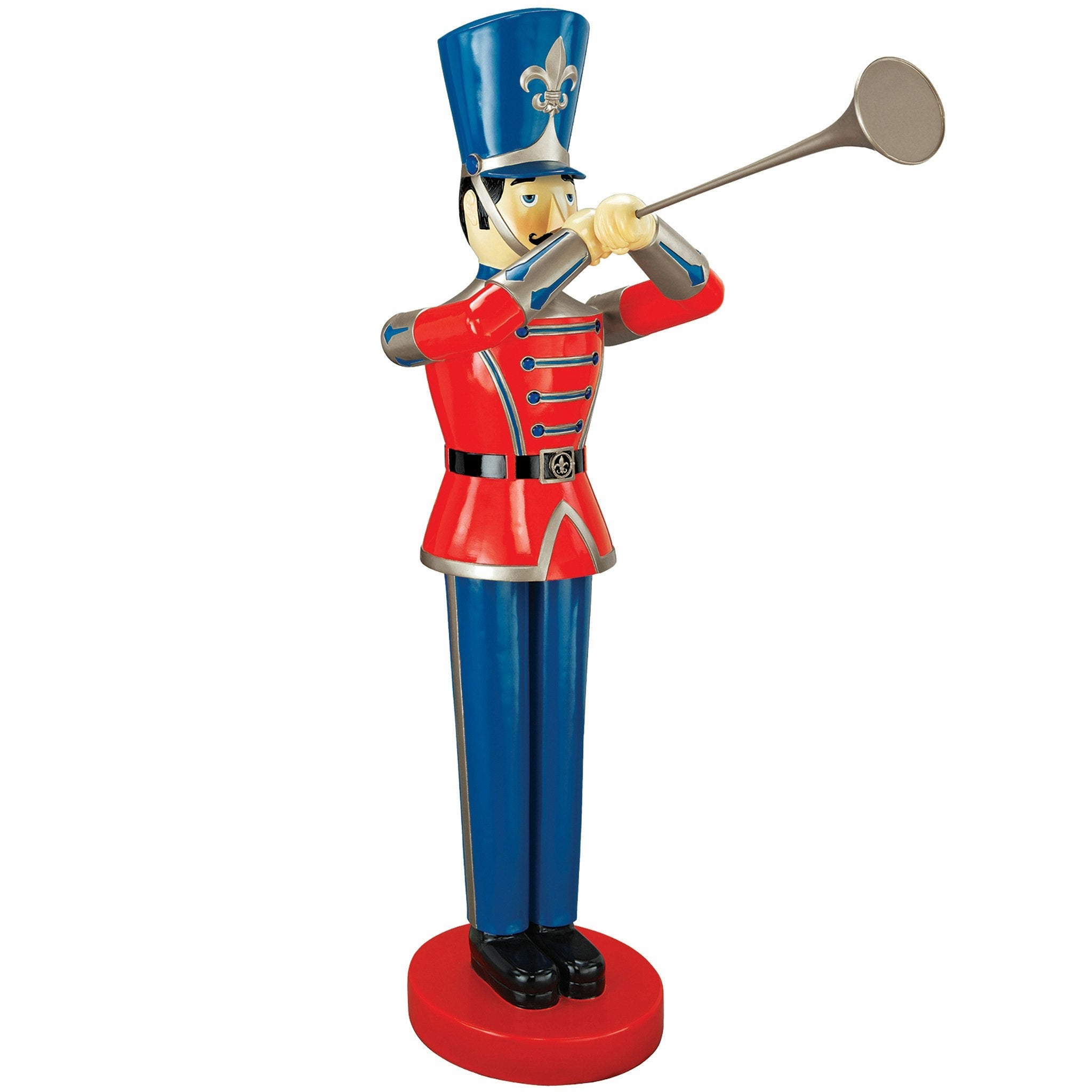 Giant Trumpeting Soldier Statue