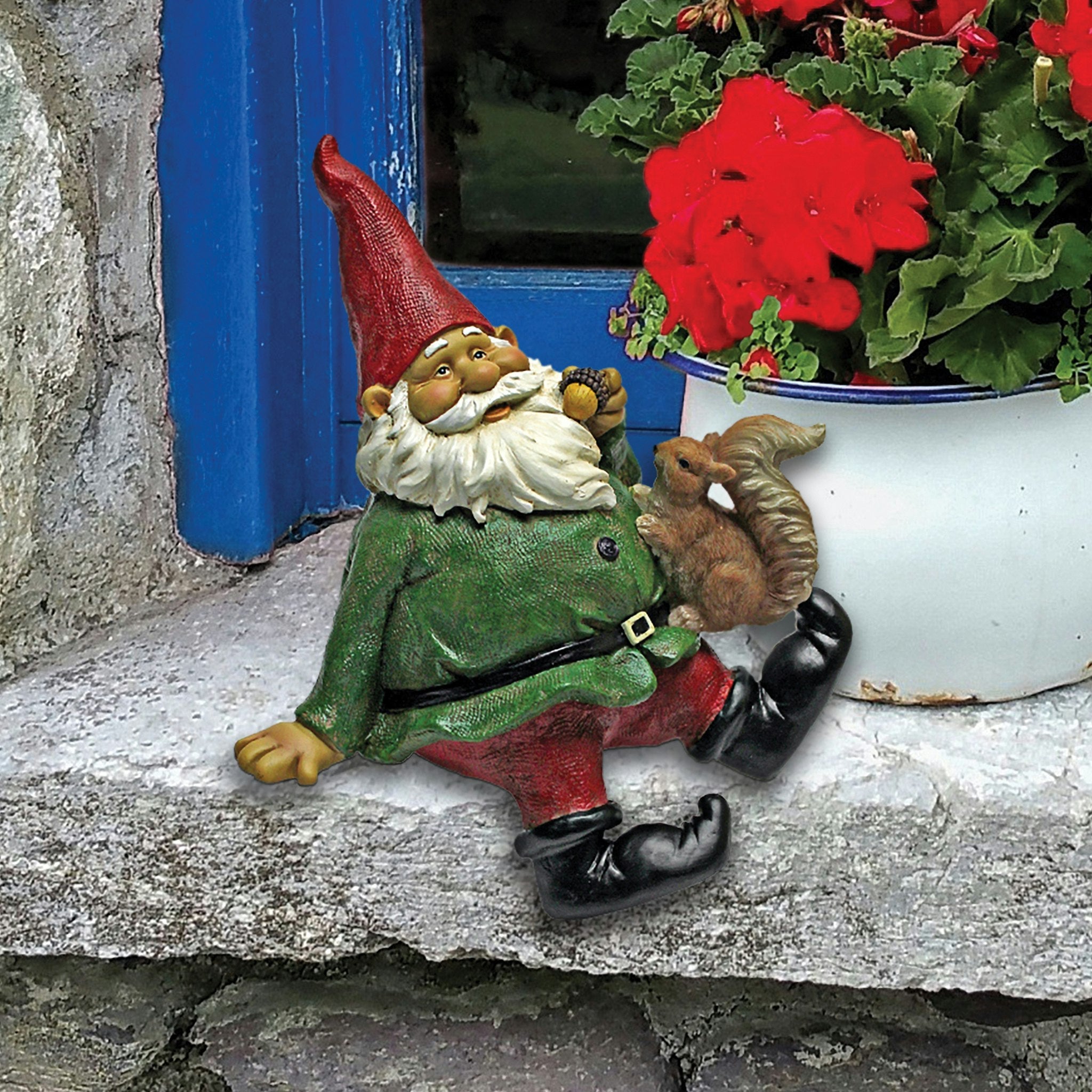 Osbert, the Garden Gnome Shelf Sitter Statue