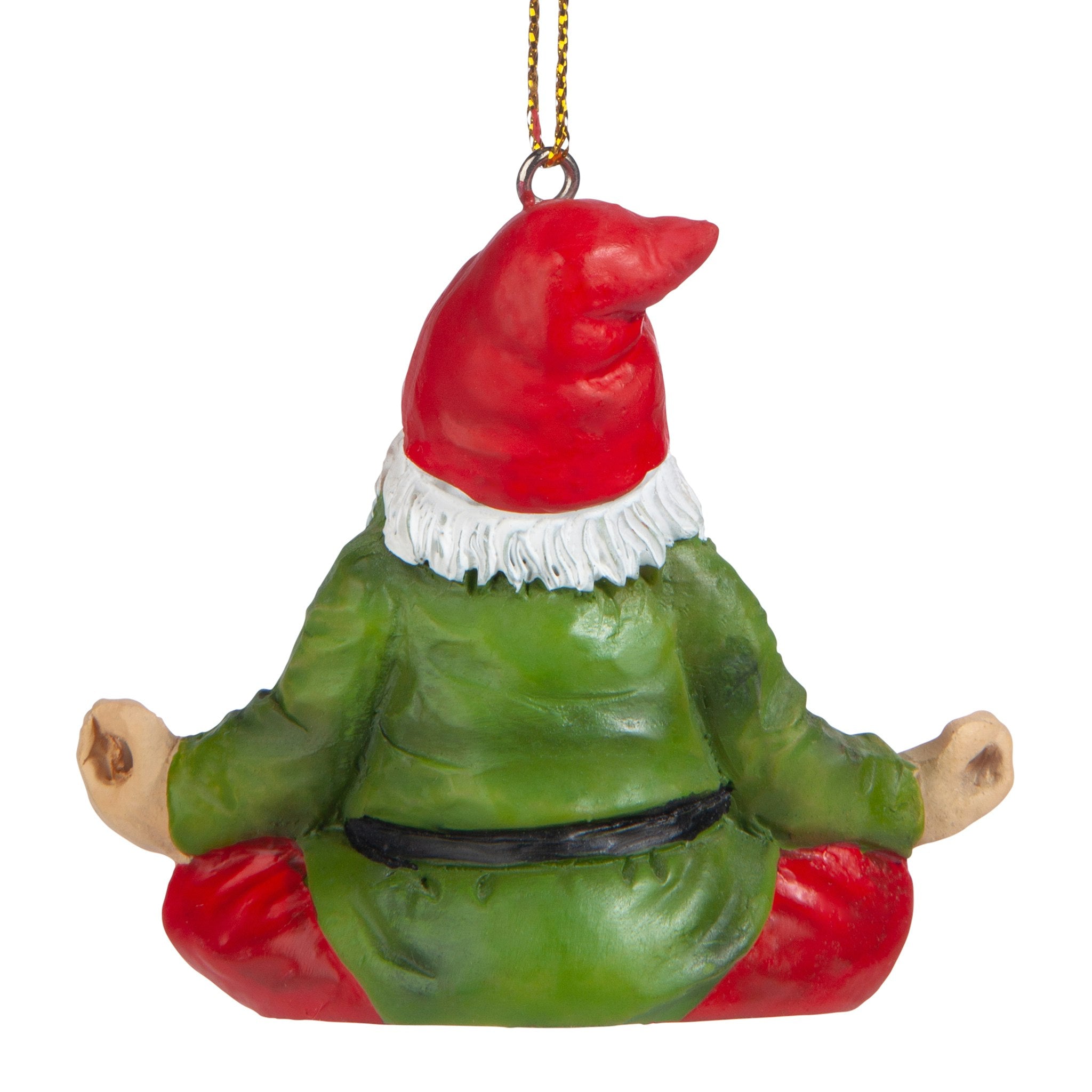 Zen Gnome Holiday Ornament: Set of 3