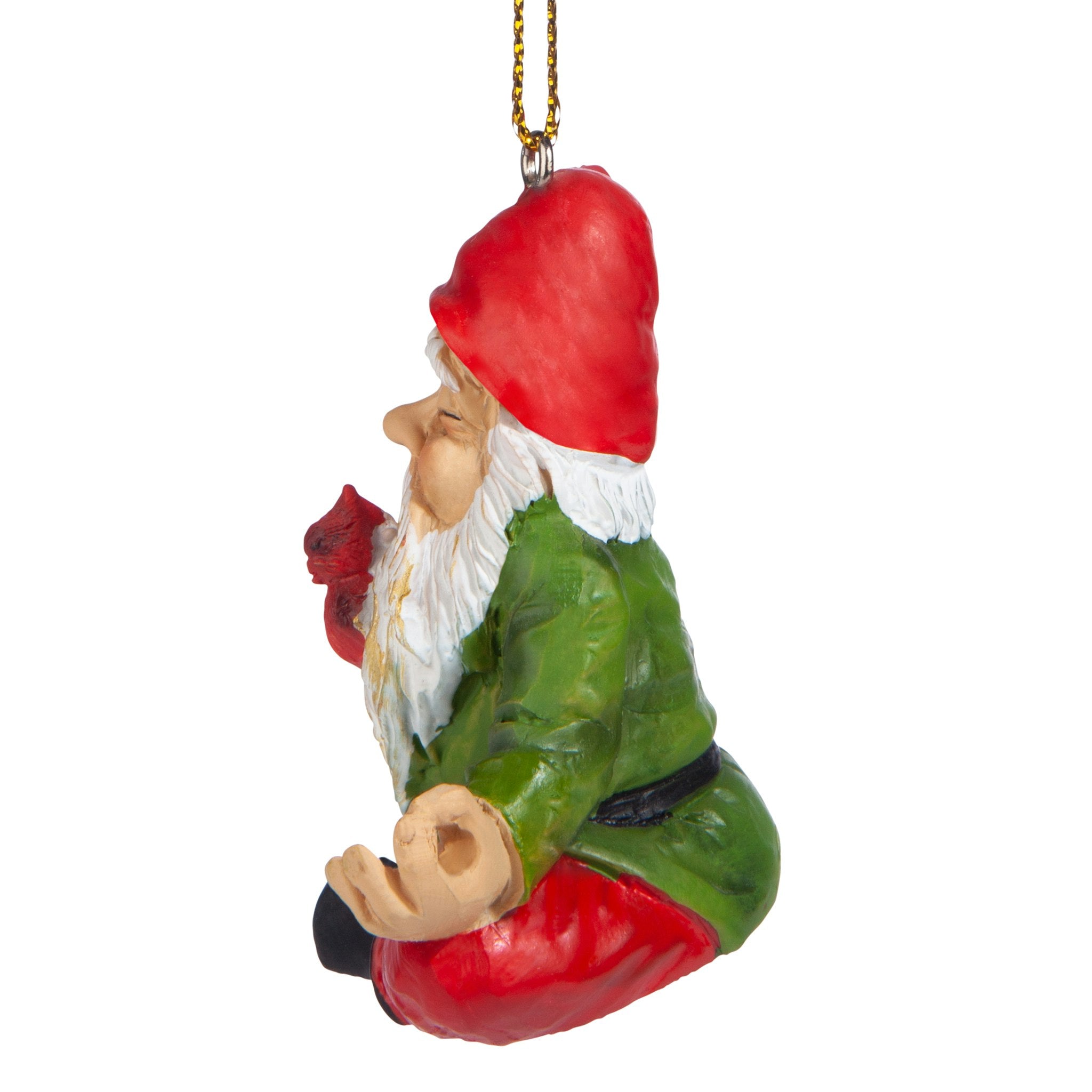 Zen Gnome Holiday Ornament: Set of 3