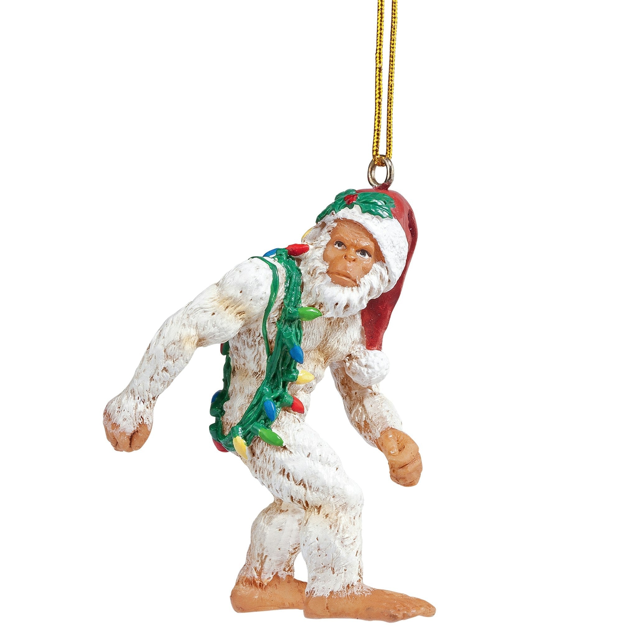 Bigfoot the Abominable Snowman Yeti Holiday Ornament