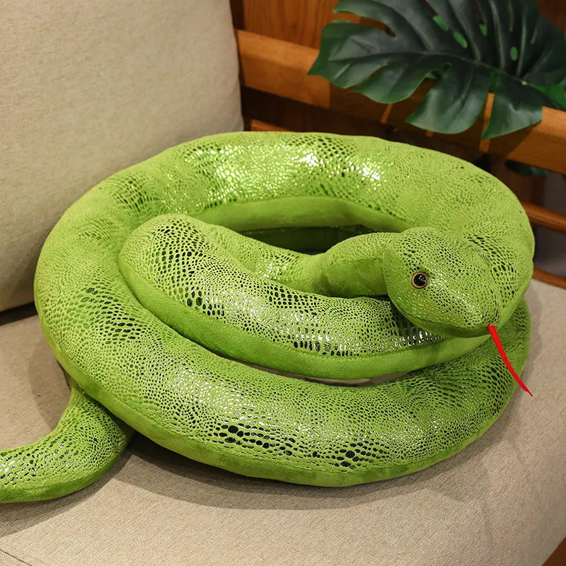 Giant Long Pillow Snake Toy