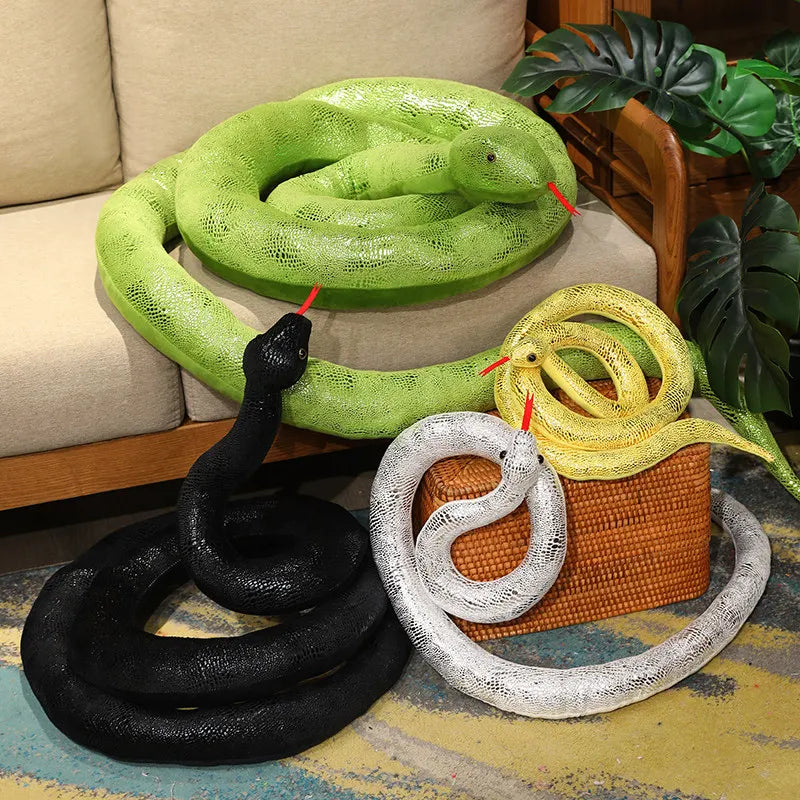 Giant Long Pillow Snake Toy