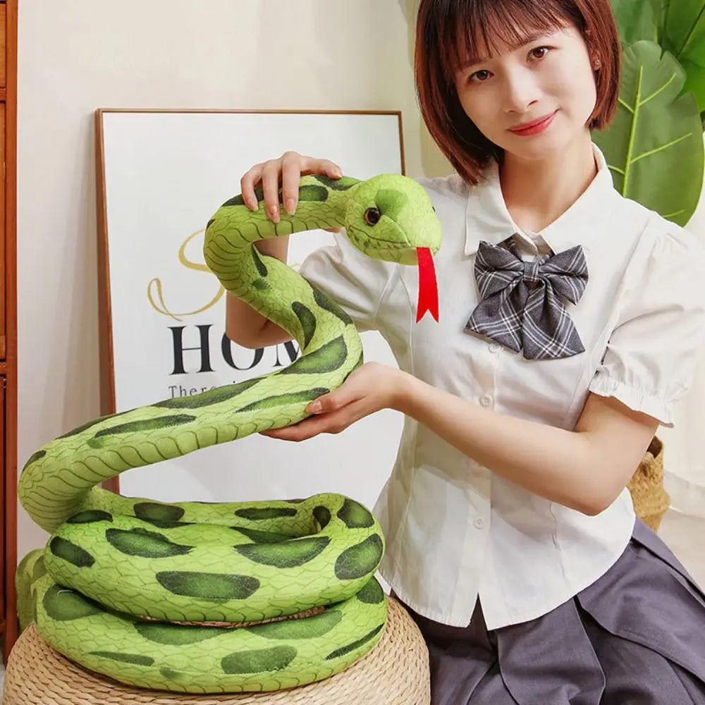 Simulation Snake Plush Pillow