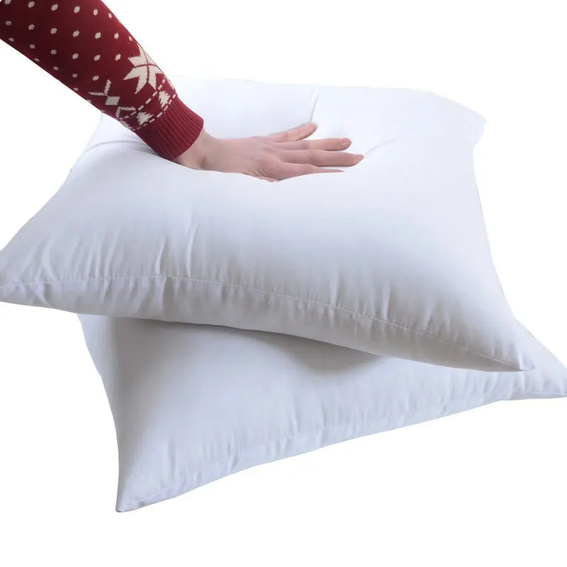 white throw pillows