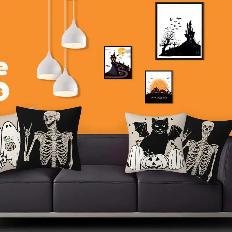 Halloween Pillow Covers Set