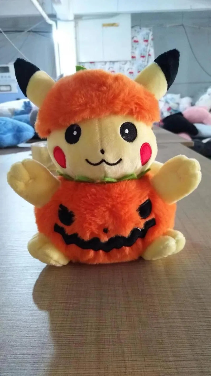 Cute Pikachu Pumpkin Plush Toy