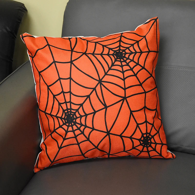 Halloween Pumpkin & Ghost Pillow Case