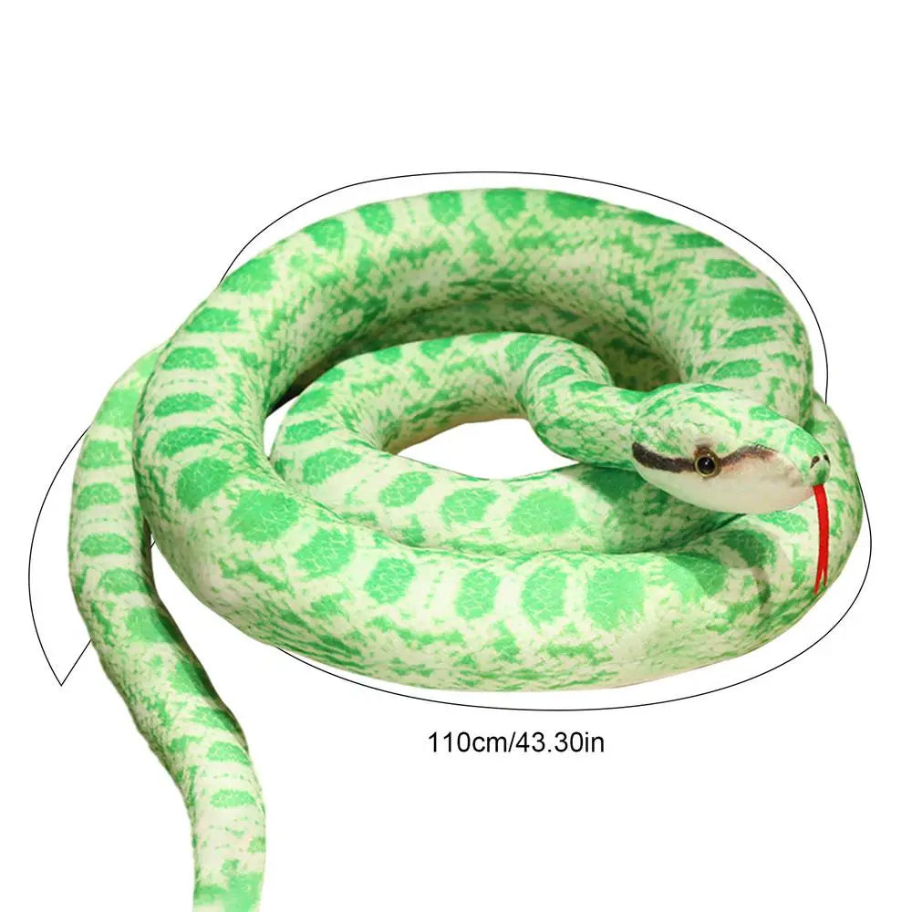 Realistic Giant Python Plush Pillow