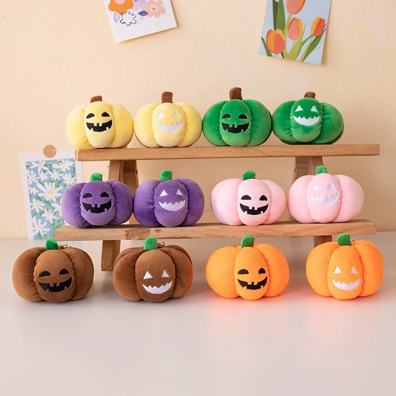 Luminous Halloween Pumpkin Keychains