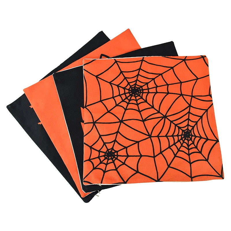 Halloween Pumpkin & Ghost Pillow Case