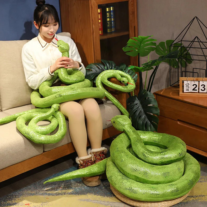 Giant Long Pillow Snake Toy