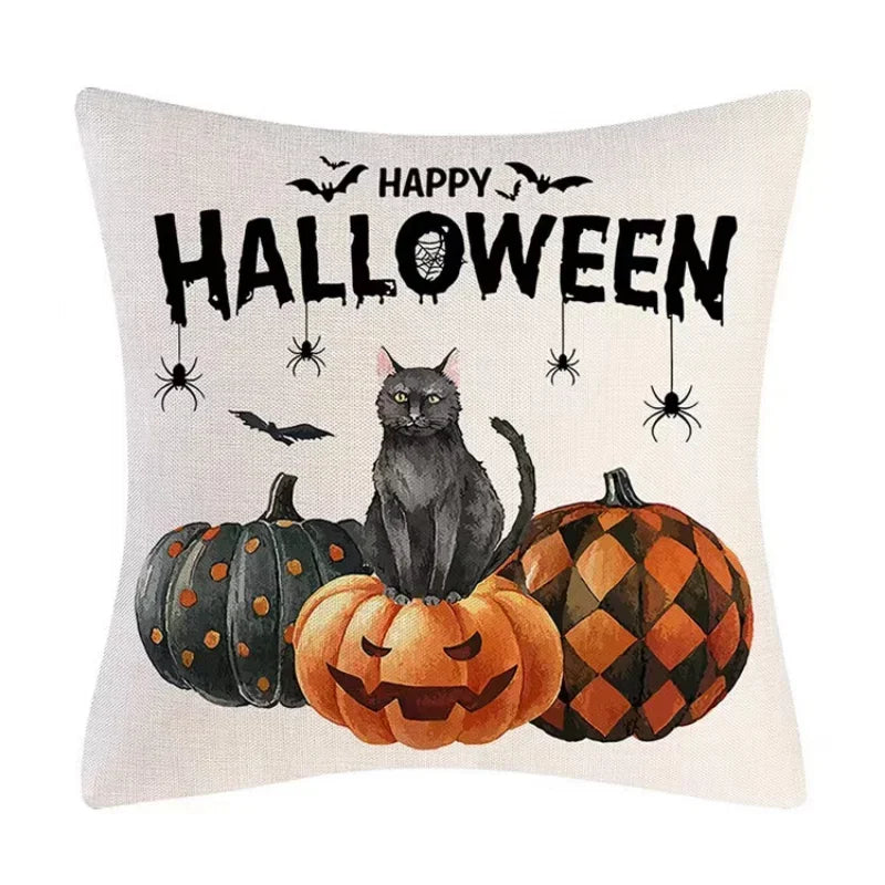 Halloween Trick or Treat Cushion Cover