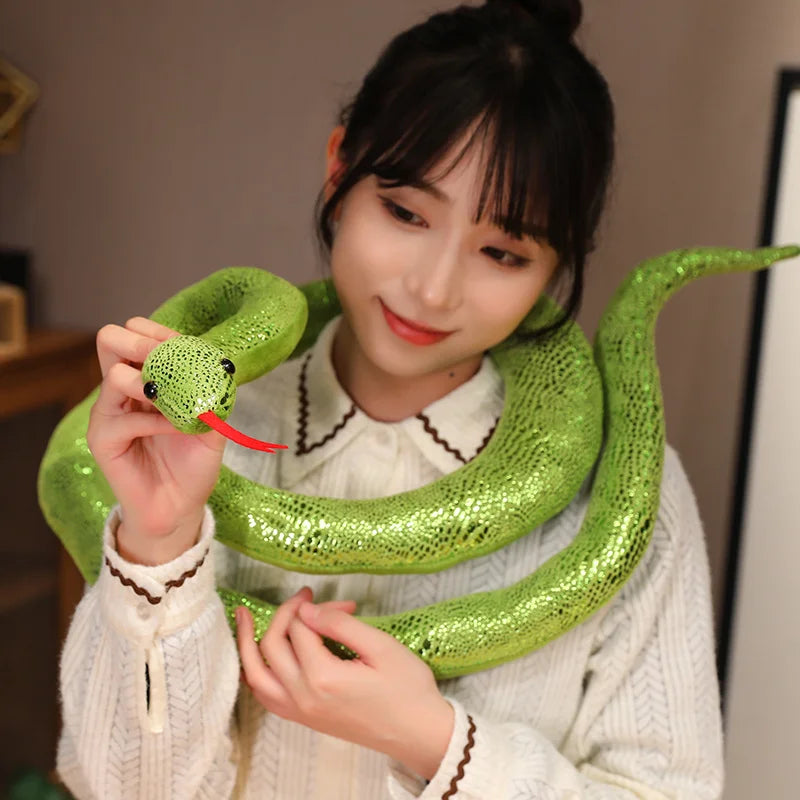 Giant Long Pillow Snake Toy