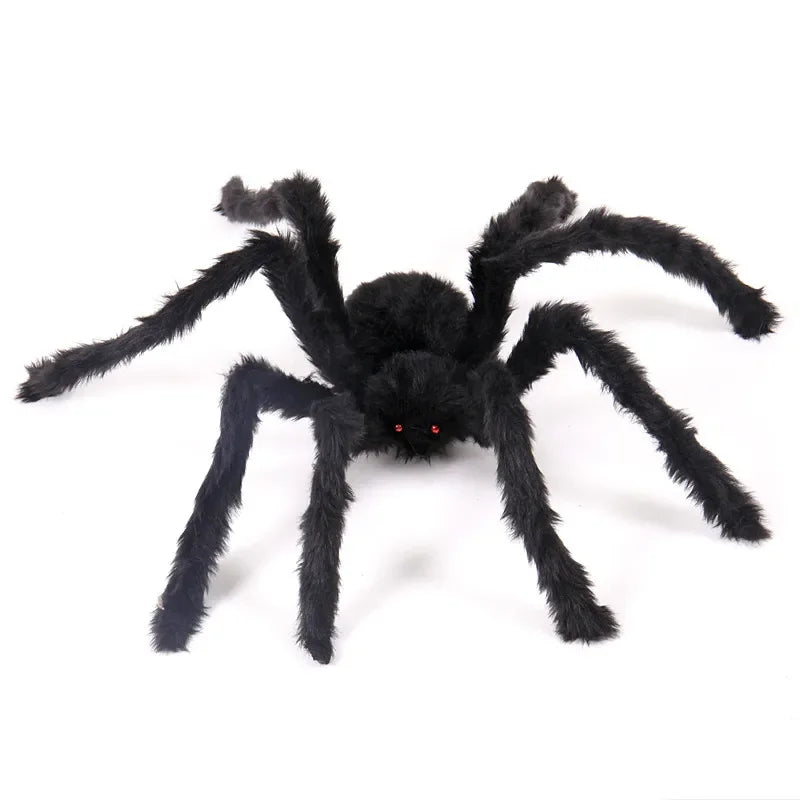 Halloween Big Plush Spider Halloween Decoration Party Props Outdoor Big Spider Decoration Chamber Trick A Prank  Big Spider