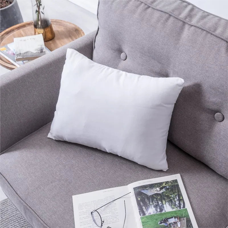 white throw pillows