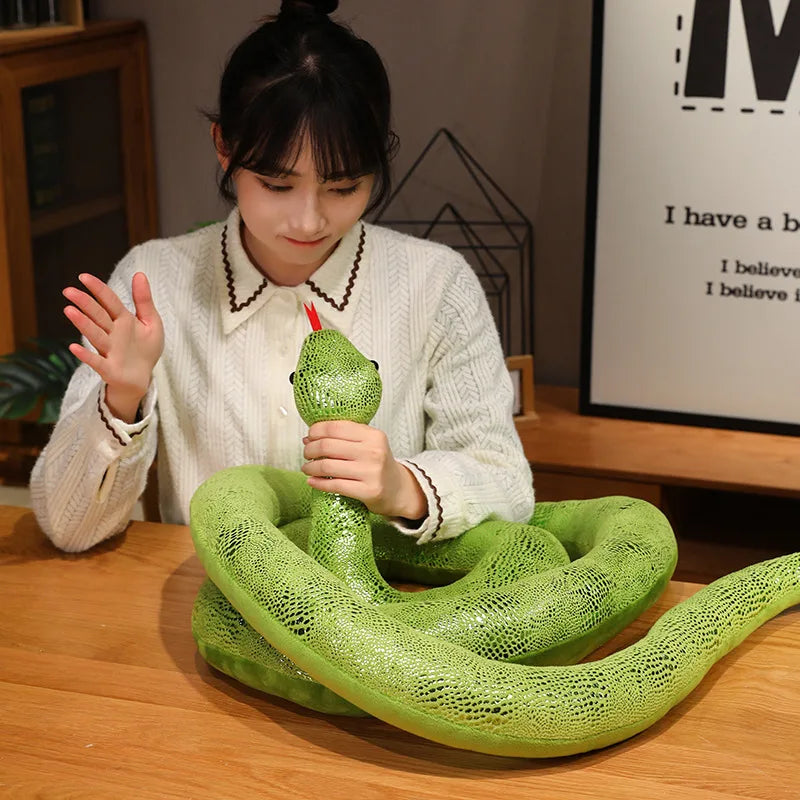 Giant Long Pillow Snake Toy