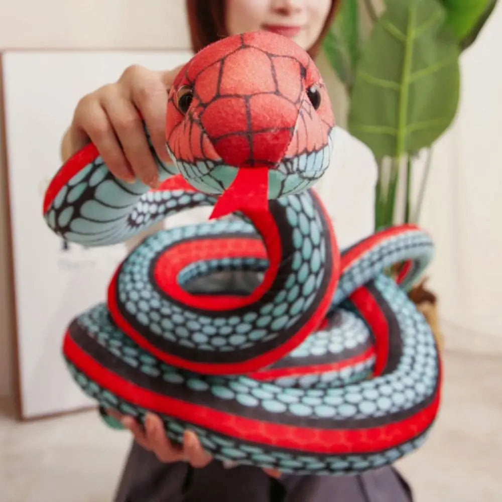 Simulation Snake Plush Pillow