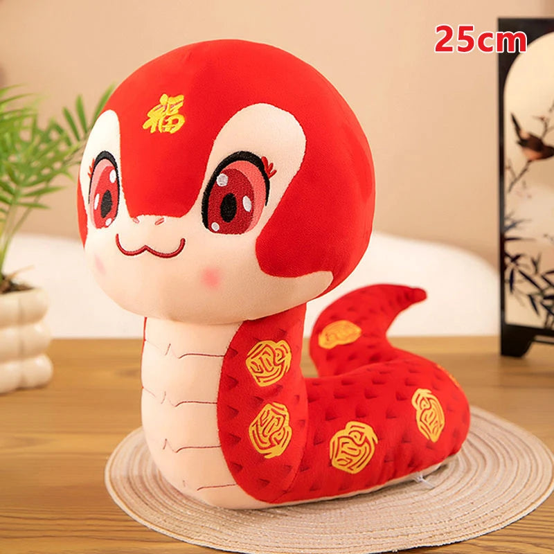 Lucky Snake Plush Pillow