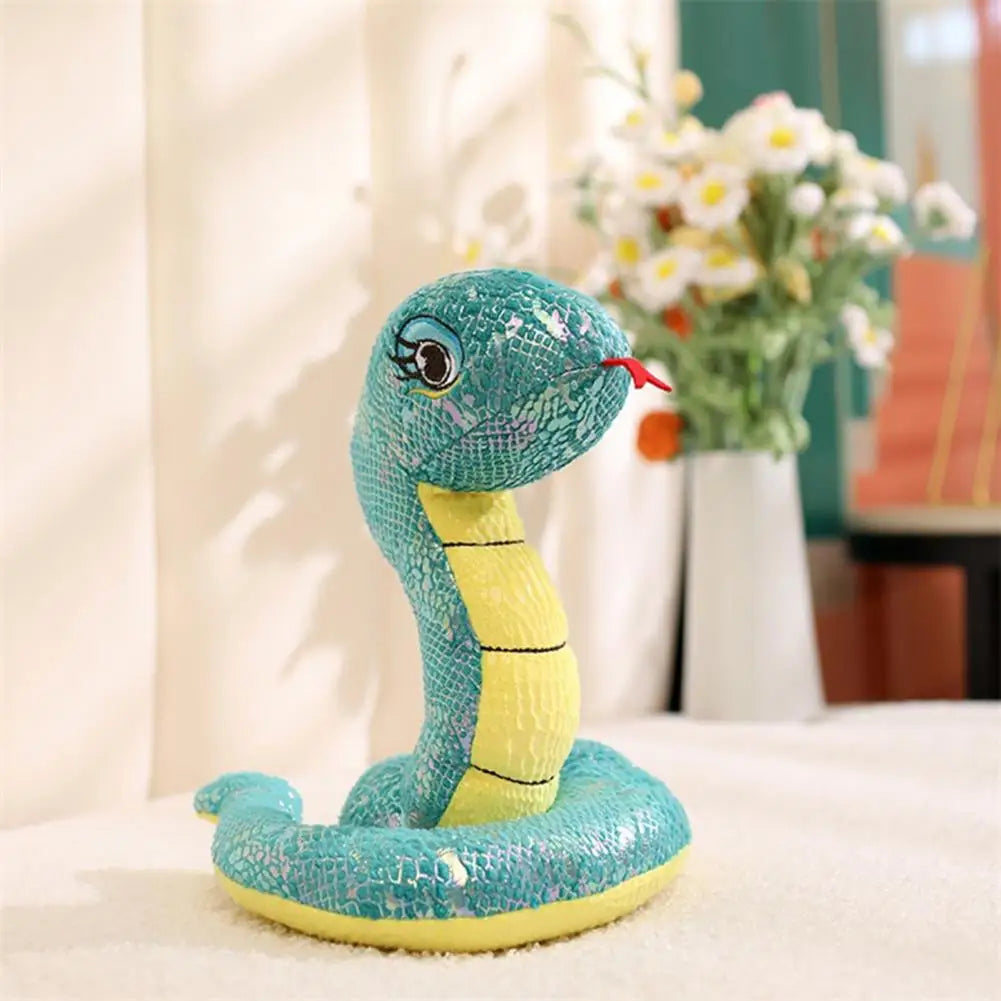 Sequin Snake Pillow Doll