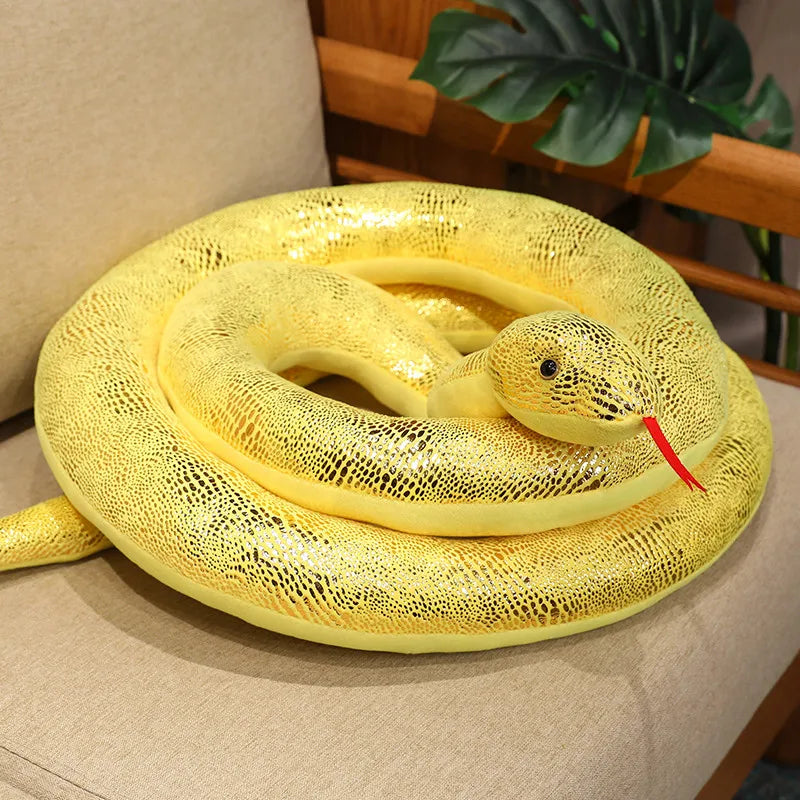 Realistic Python Snake Plushie