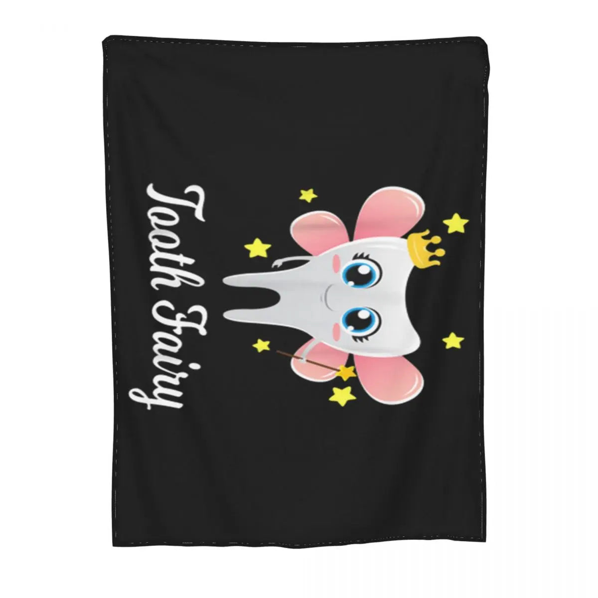 Awesome Tooth Fairy Funny Halloween Costume Gift Dentist Girl Youth Street Style Geek Throw Blanket