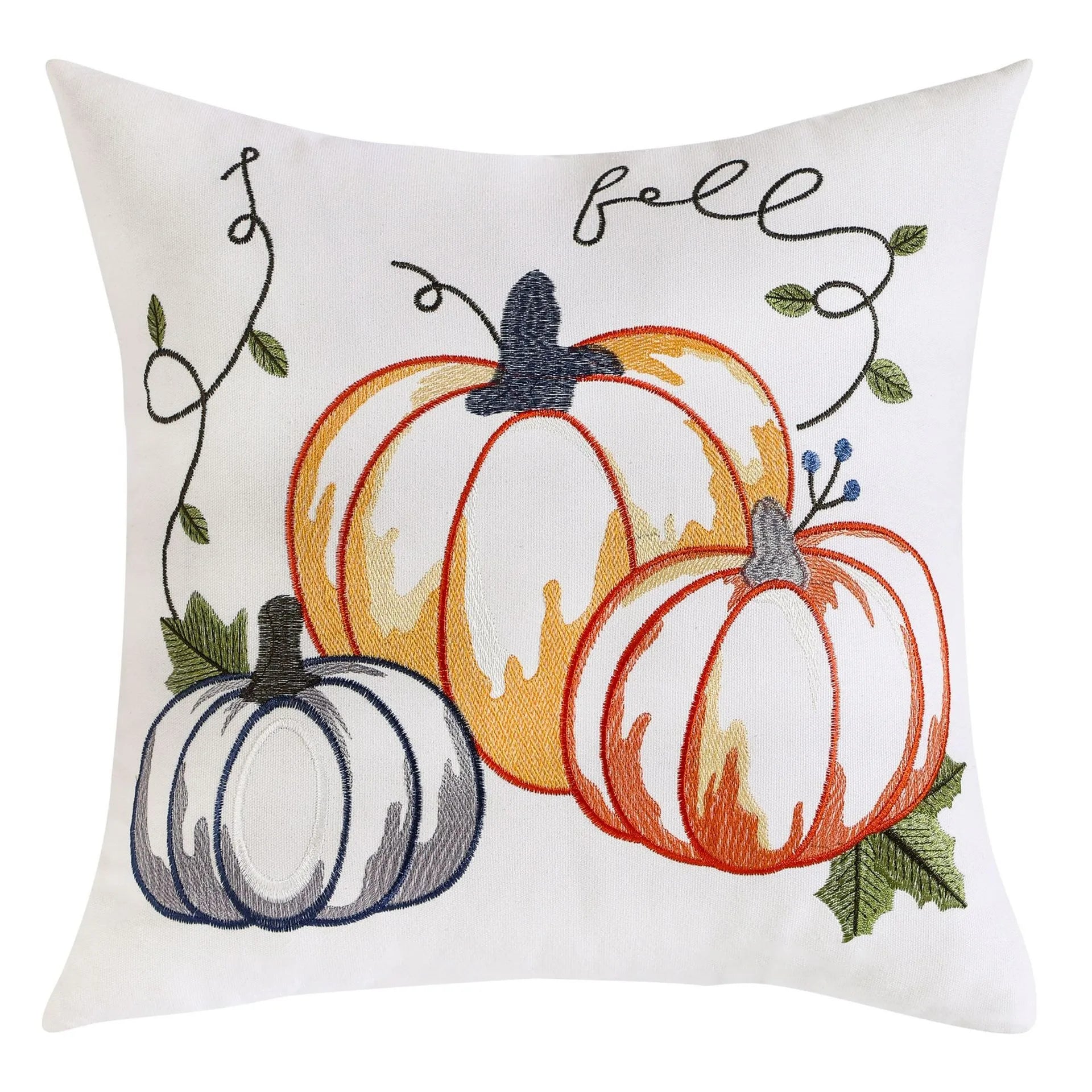 Autumn Pumpkin Cushion Cover