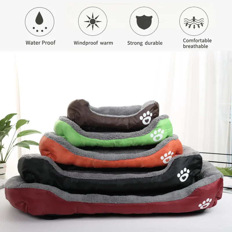 Dog Bed Square Waterproof Mattress