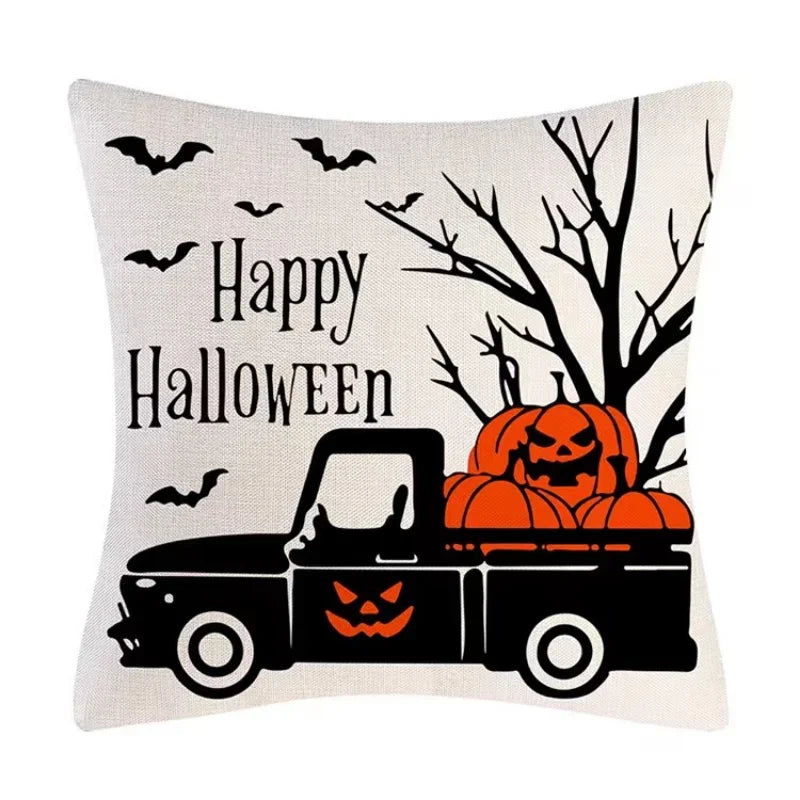 Halloween Trick or Treat Cushion Cover