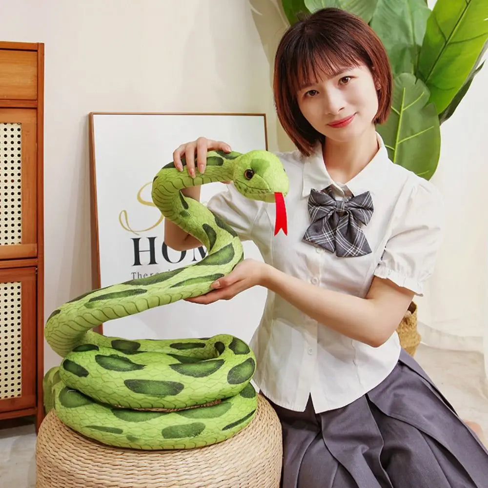 Simulation Snake Plush Pillow