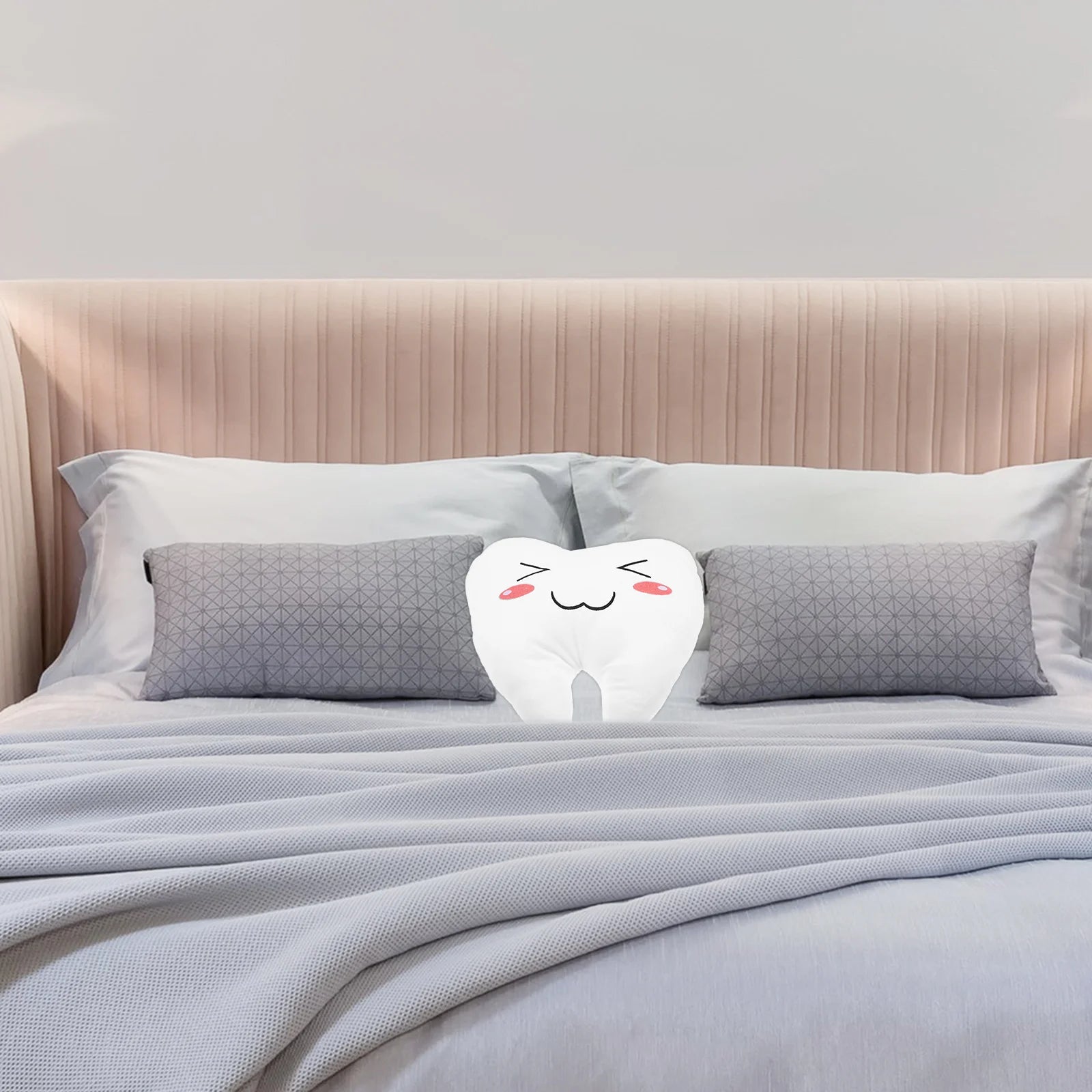 Dental Pillow Bed Pillows Hugging Throw Cloth Sofa Cushion Tooth Stuffed Toy Cartoon Office Decorative