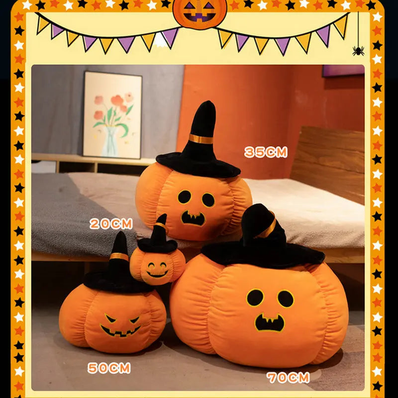 Creative Halloween Pumpkin Plush Doll