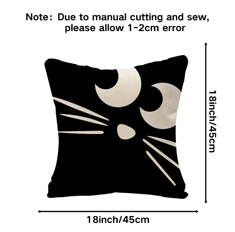 Halloween Trick or Treat Cushion Cover