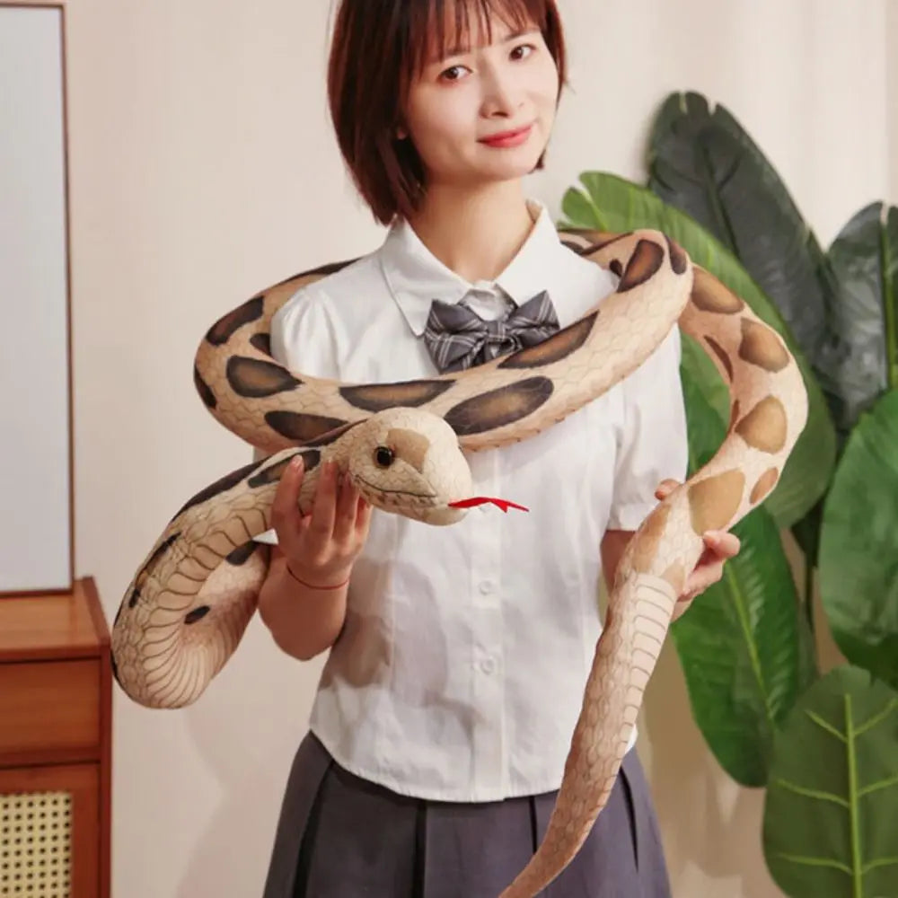 Simulation Snake Plush Pillow