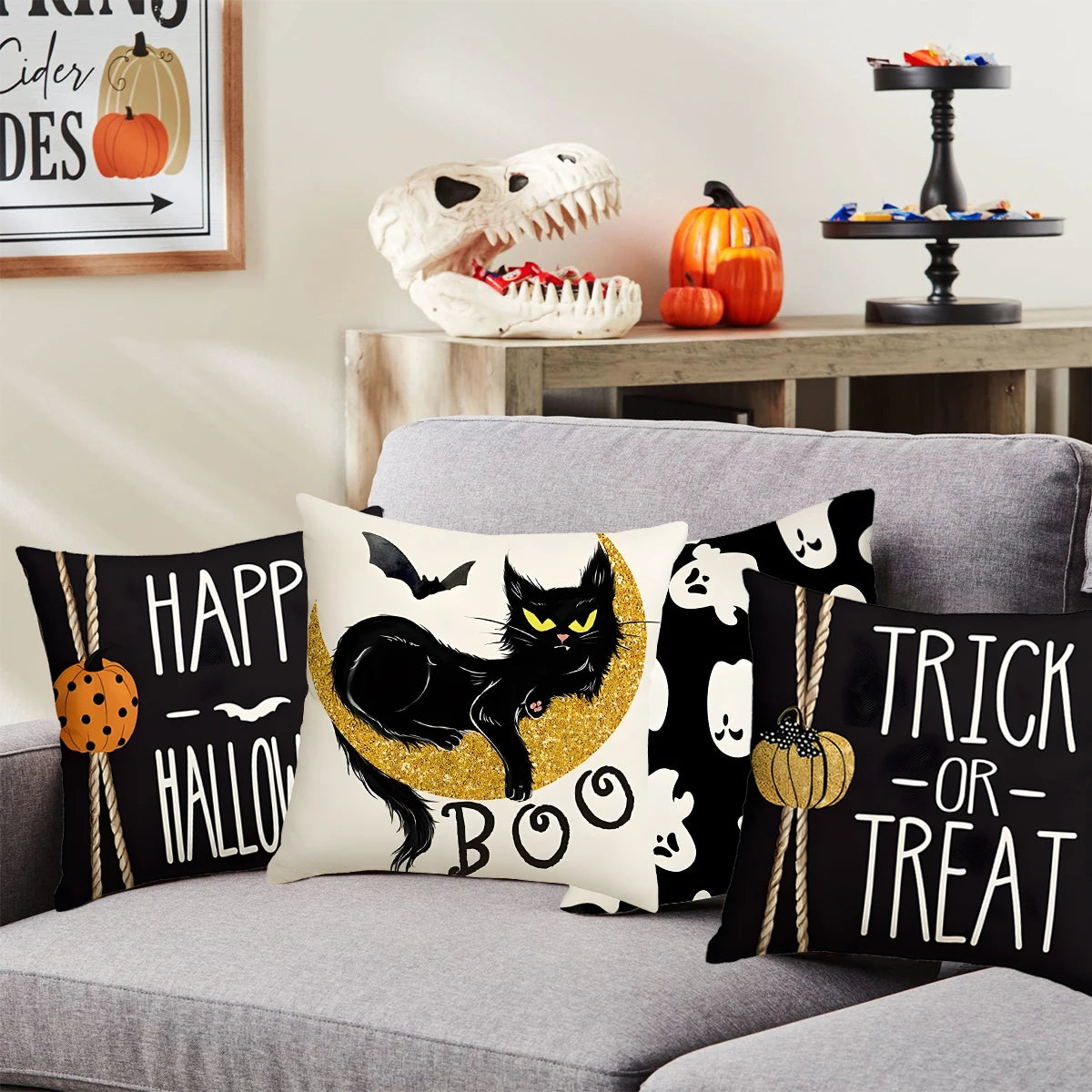 Happy Halloween Party Decorations Pillowcase