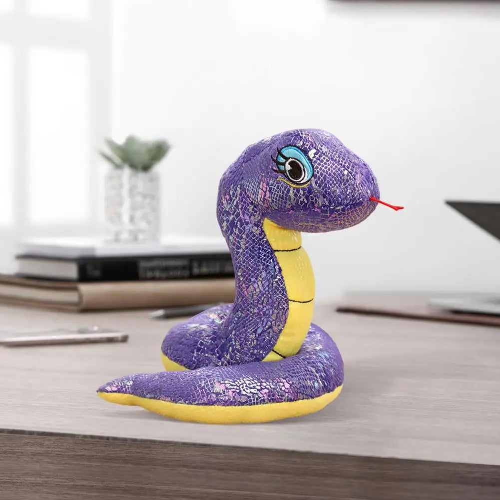 Sequin Snake Pillow Doll