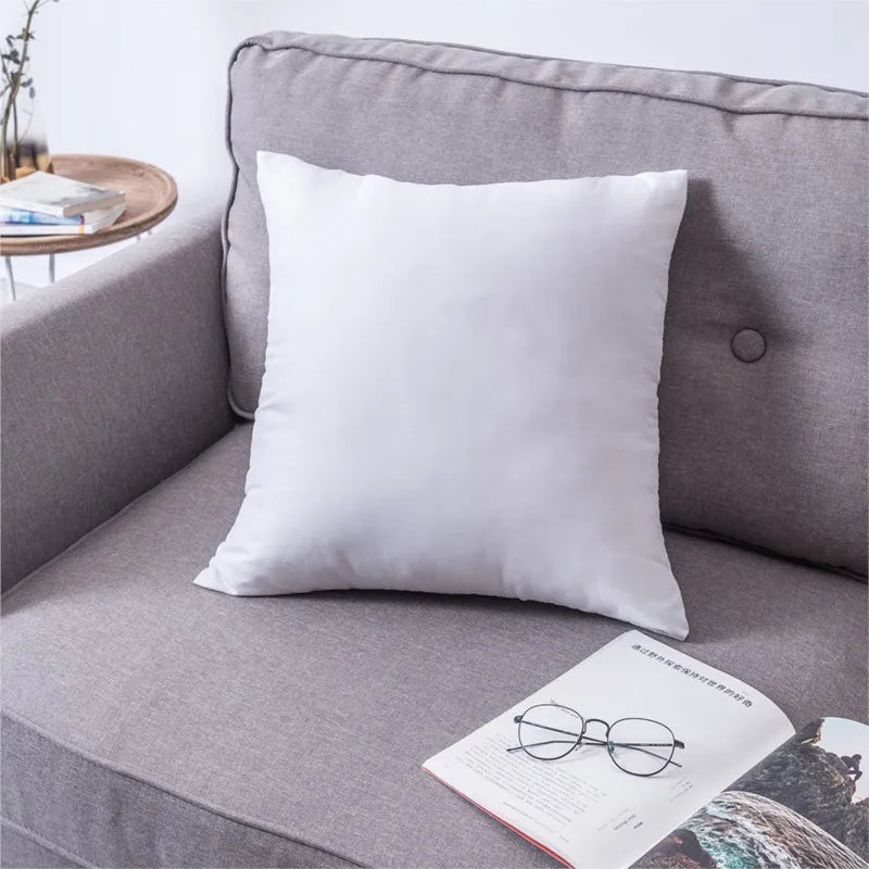 white throw pillows