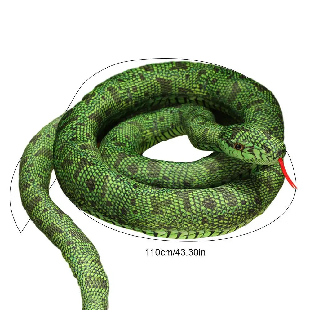 Realistic Giant Python Plush Pillow