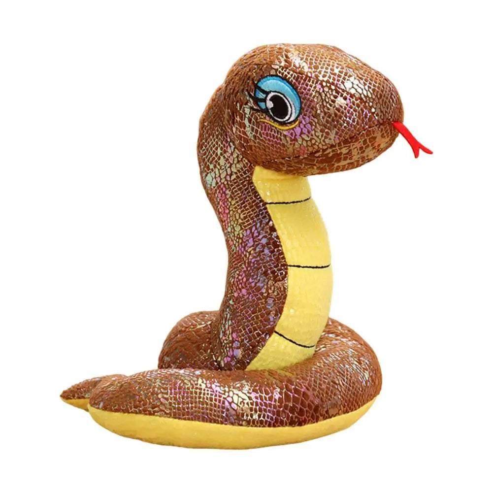 Sequin Snake Pillow Doll