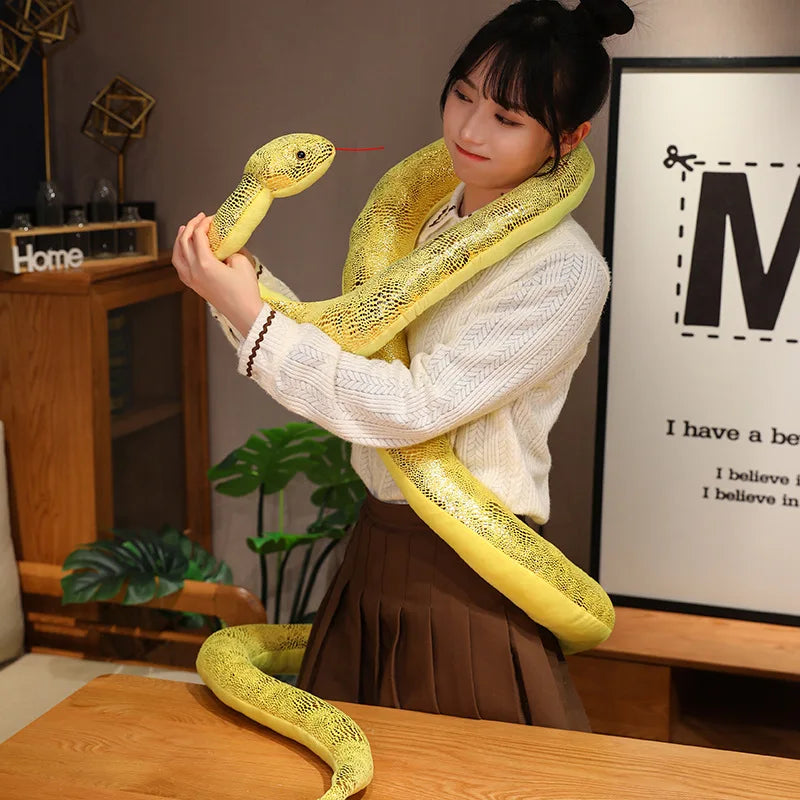 Giant Long Pillow Snake Toy