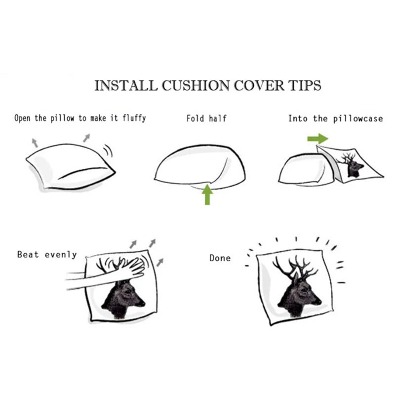 Halloween Trick or Treat Cushion Cover